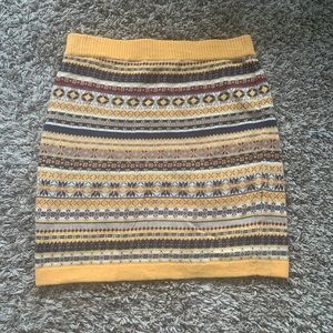 Like new Multi colored skirt